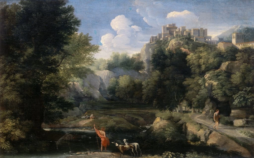 Paesaggio con pastori - Palazzo Pitti, Firenze